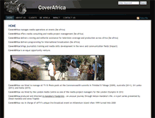 Tablet Screenshot of coverafrica.com